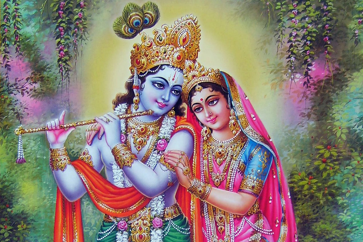 La divinitat hinduista Krishna