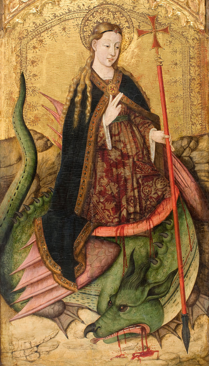 Pintura de Santa Margarida, Joan Reixach (1456)