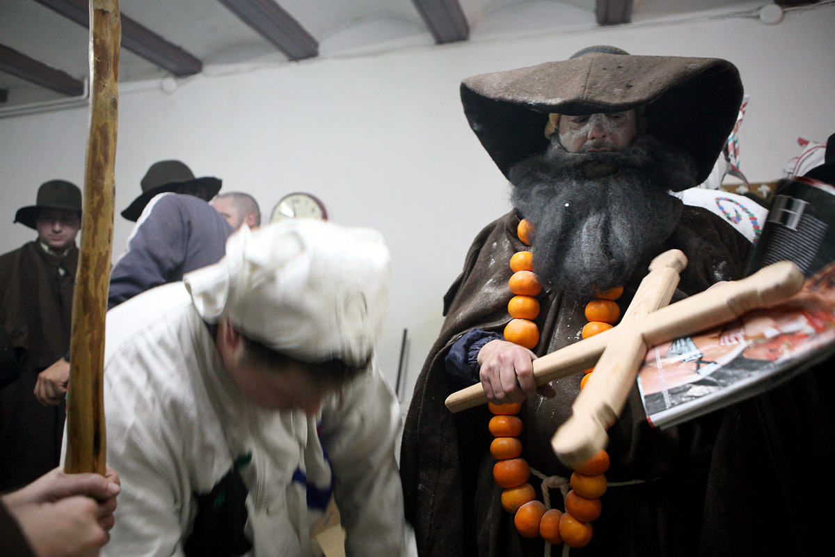 Sant Antoni, abans d'eixir