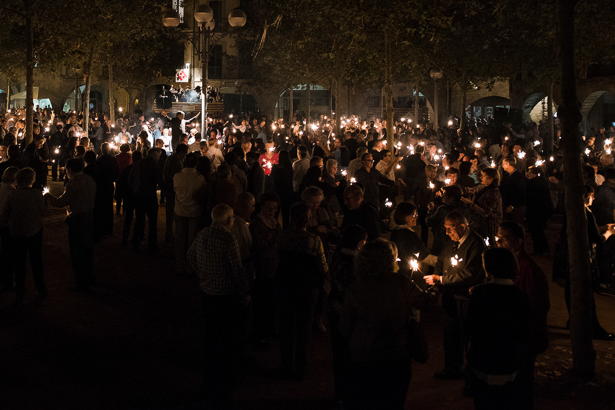Sardana estereofònica a la Plaça Major