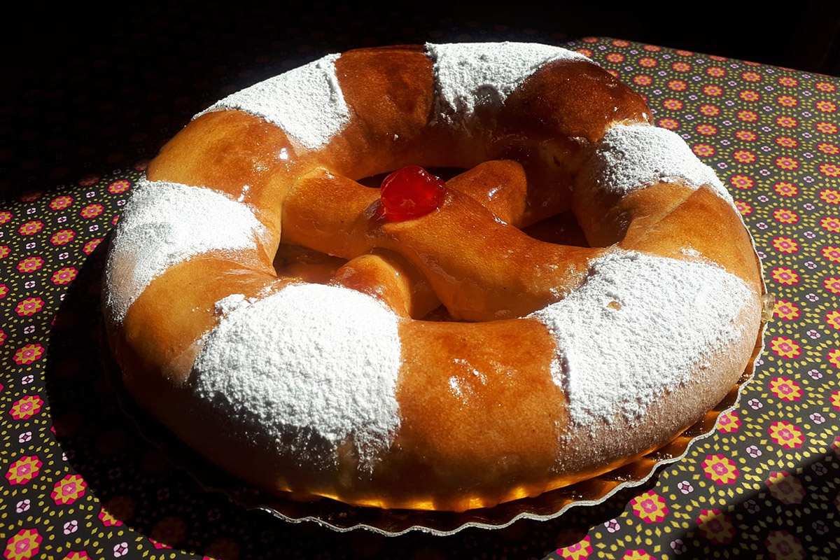 Volant de Sant Antoni. Foto: Pastisseria Formentor de Barcelona