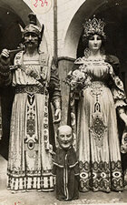 Gegants d'Olot el 1948