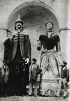 Gegants d'Olot el 1880