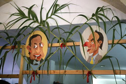 Carotes a l'interior d'una casa
