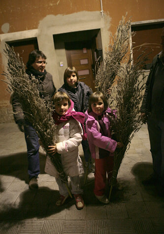Família amb les seves atxes