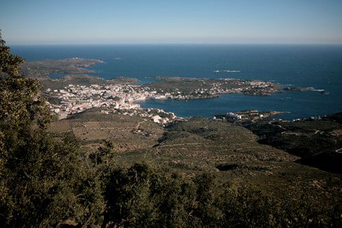 Vista de Cadaqués i el Cap de Creus
