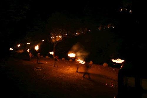 Els fallaires baixen fent ziga-zagues