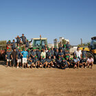 Participants de la Tractorada