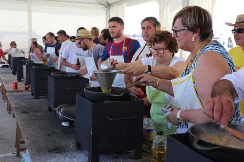 Participants del Concurs de Rossejat l'Ametlla de Mar