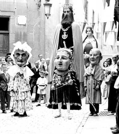 La Família de Caps de Llúpia, als anys 1940