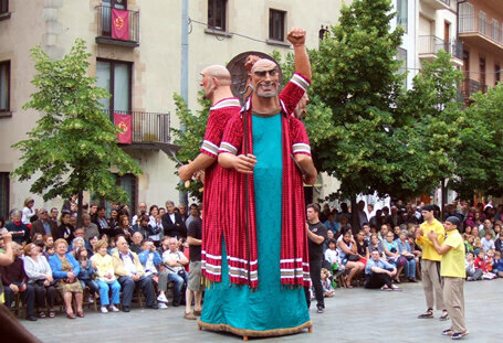 El gegant Gerió ballant