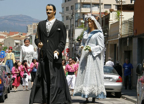 Els gegants de la Creu Alta