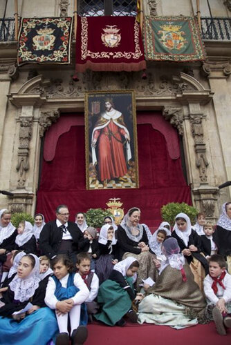 Retrat del Rei En Jaume a Cort
