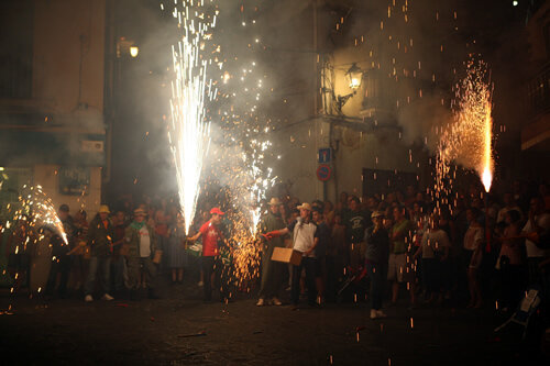 Arribada al poble