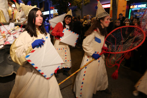 Carteres reials durant la cavalcada