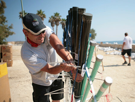 Preparació del castell