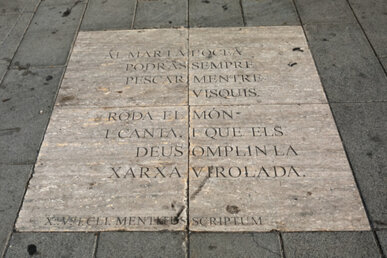Inscripció al carrer