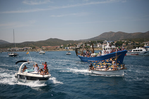 Barques engalanades