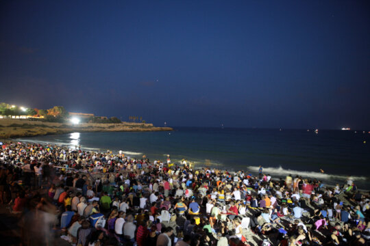 Ambient a la platja
