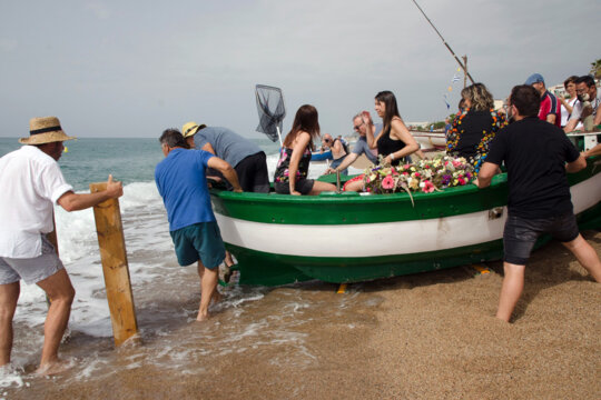 Varada de barques