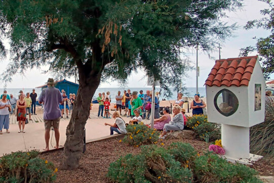 Capella del sant a la platja