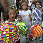 La canalla amb els fanalets. Foto: lleida.com