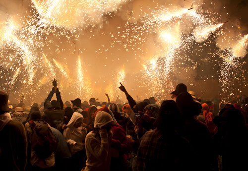 Foc a les Santes