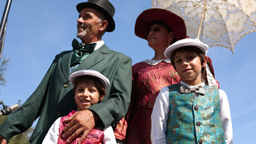 La familia de l'indià