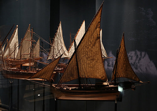 Maquetes de vaixells a Lloret