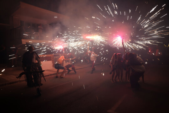 Correfoc amb els dimonis