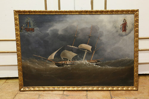 Detall d'un ex-vot mariner