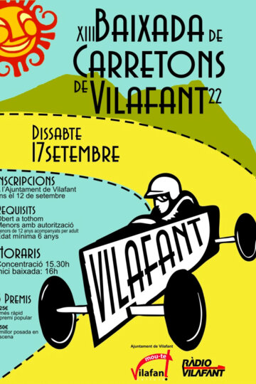 Cartell de la Baixada de Carretons 2022