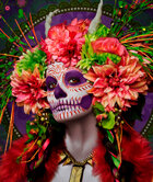 Dona pintada de Mictecacíhuatl