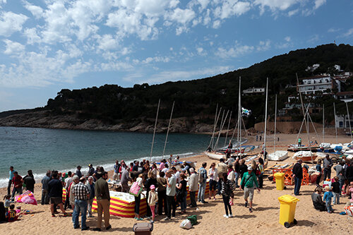 Esmorzar a la platja