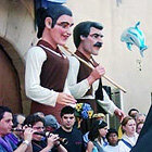 Els gegants Llorenç i Laia
