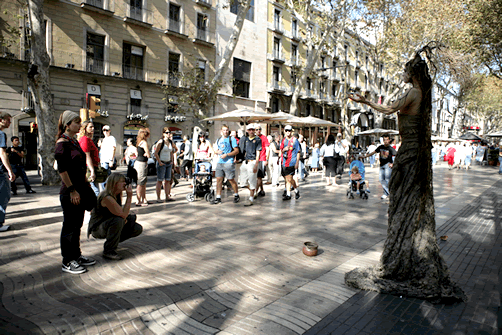 Una estatua