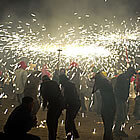 Un moment del correfoc