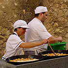 Preparant els bunyols