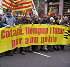 S'hi reivindica la llengua