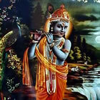 La divinitat hinduista Krishna