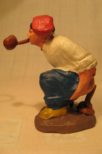 Caganer de col·lecció. Foto: Amics del Caganer