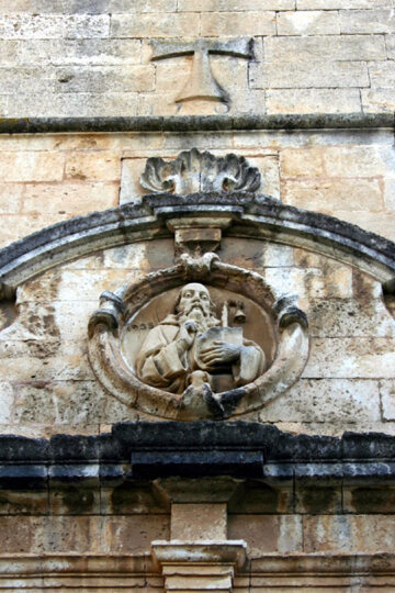Façana de l'església parroquial de Sa Pobla