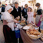 Fira d'artesans amb vestit d'època