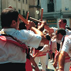 Picant amb els bastons