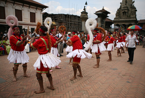 Ball de bastons a Nepal