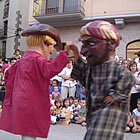 Ballet dels Nans a la plaça de Sant Roc