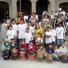 Balladors i Organitzadors de la 7a Trobada de Gegantons