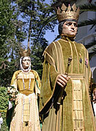 Els gegants Ferran i Isabel