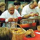 Examinant els bolets trobats