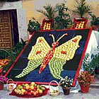Un dels engalanaments